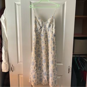 Floral 3d print dress